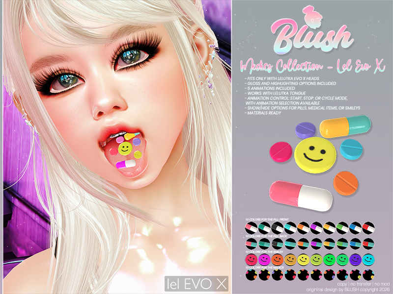 BLUSH - Medics Collection - LeLutka EVO X - Fatpack